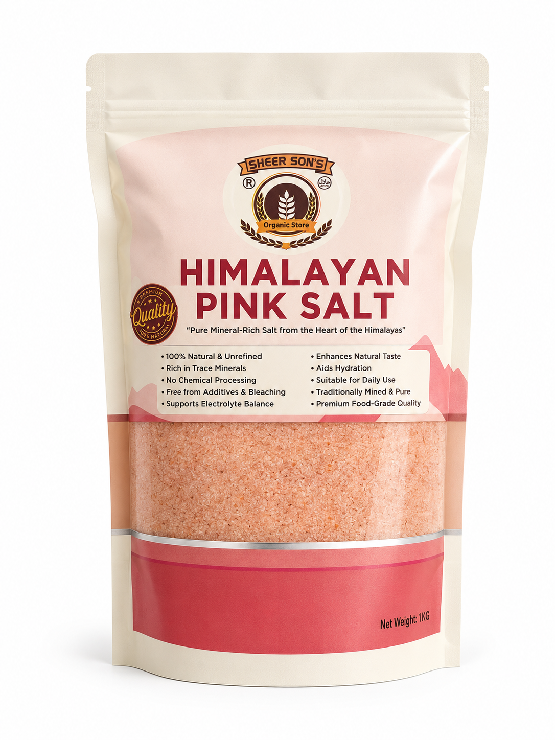 Pink Salt (Crystal) 1kg