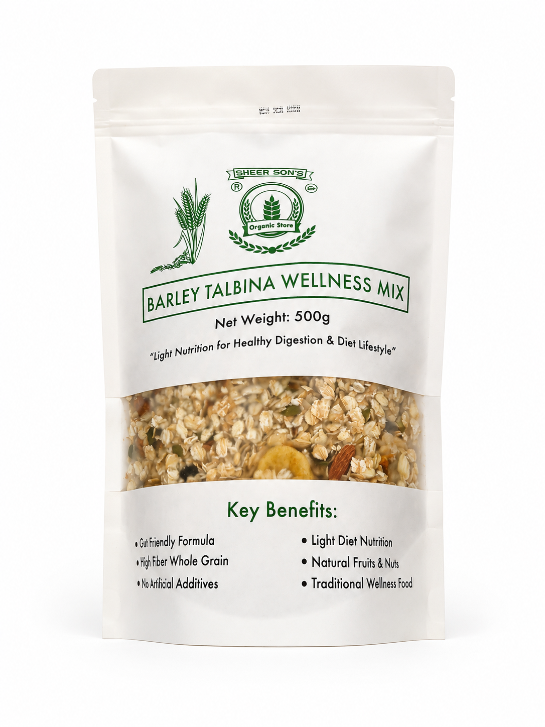 Barley Talbina Wellness Mix | Sunnah Superfood | Healthy Breakfast | Sheer Son's